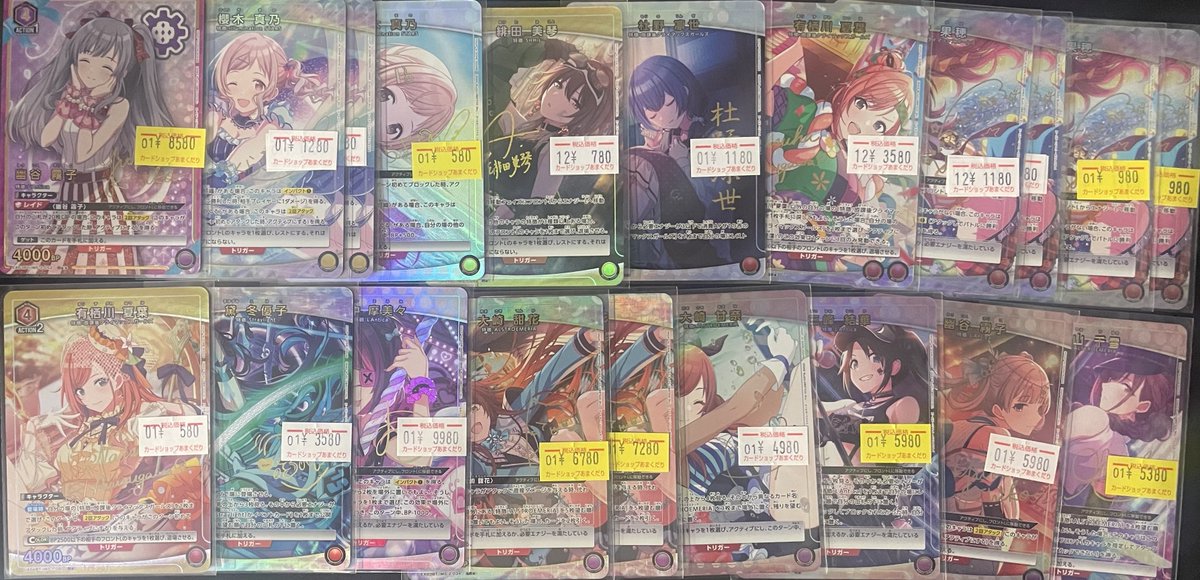 🅰️ユニオンアリーナ 販売情報🅰️ シャニマスのパラレル沢山入荷して