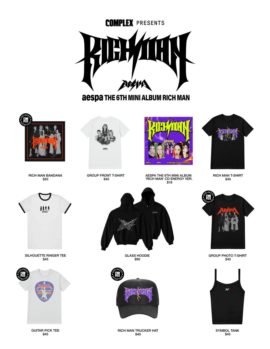 RICH MAN POP-UP @Complex LA - Exclusive poster for the first 100