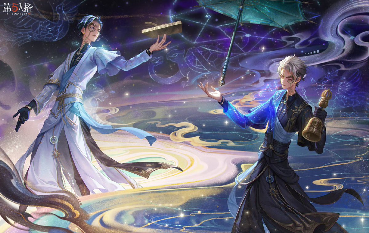 キャラの日】 謝必安と范無咎、記念日おめでとう！ #白黒無常記念日