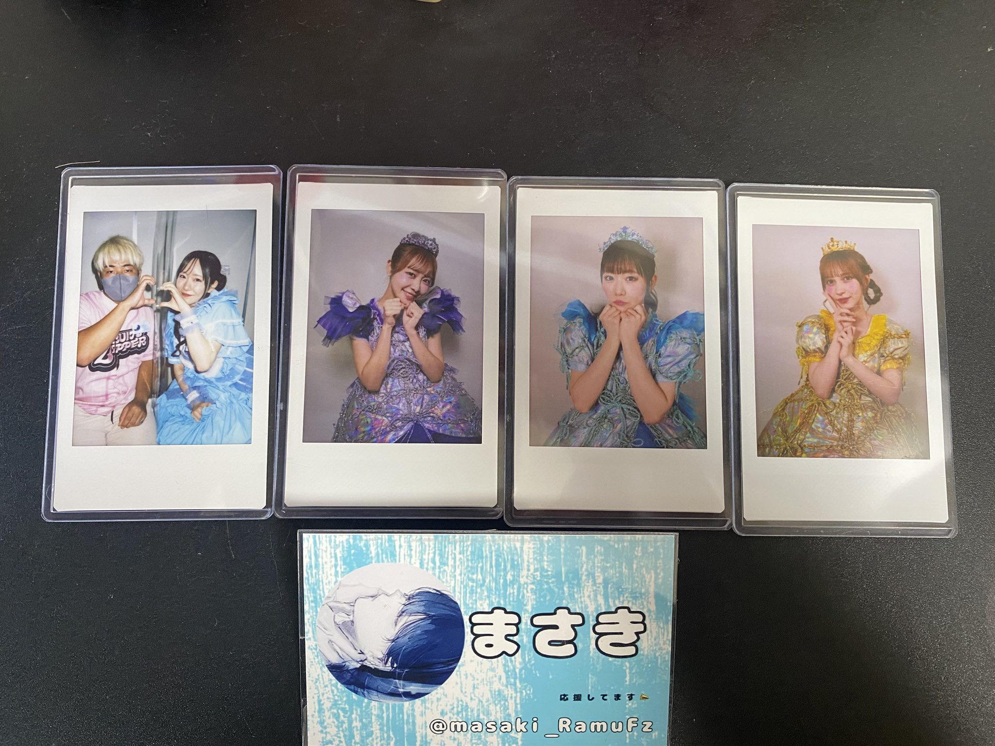 ②黒百合と影 烏名鳴 メメント・モリ 哀 チェキ 10枚セット ⑦