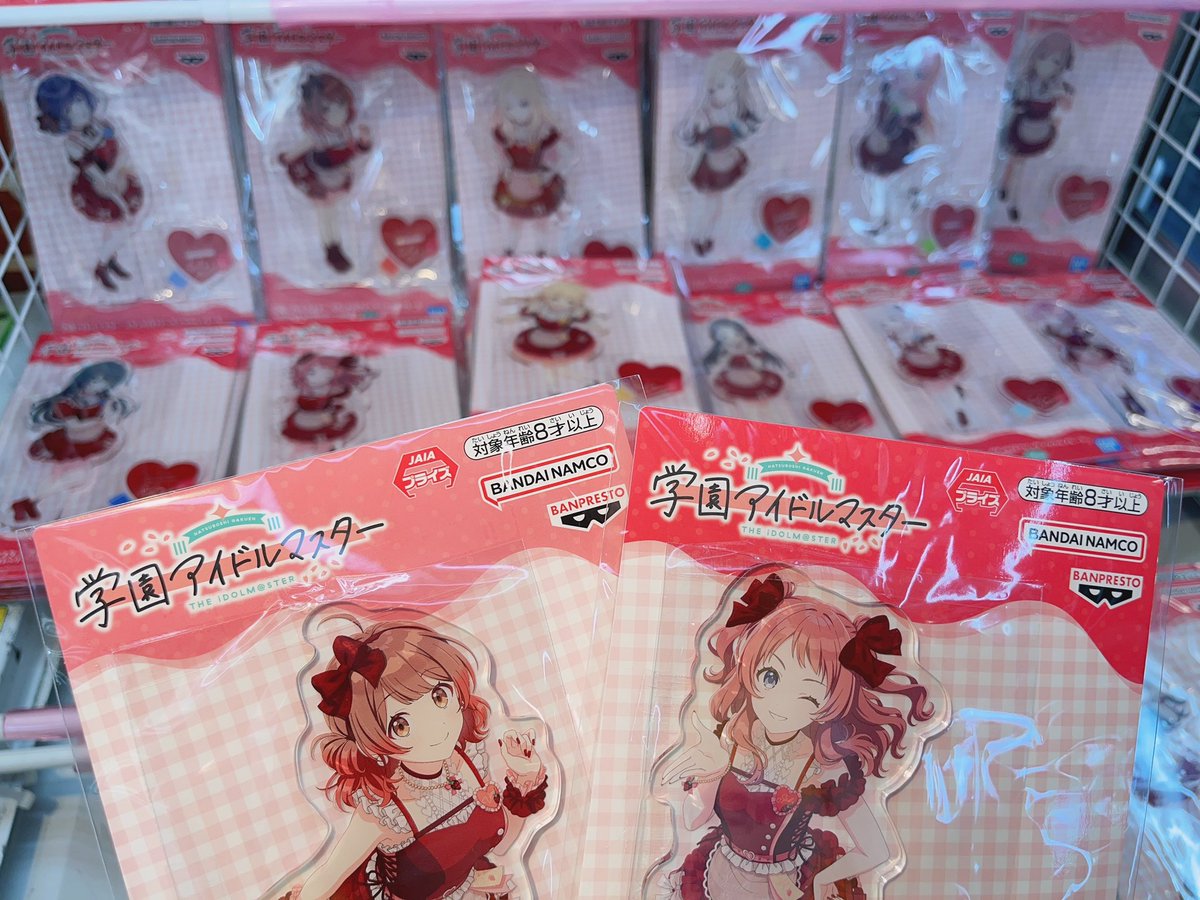 ̗̀📢オススメ景品 『学園アイドルマスター スタンド付きビッグアクリル