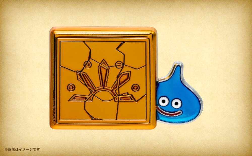 e-STORE特典として「ドラゴンクエストVII Reimagined ピンズ スライム