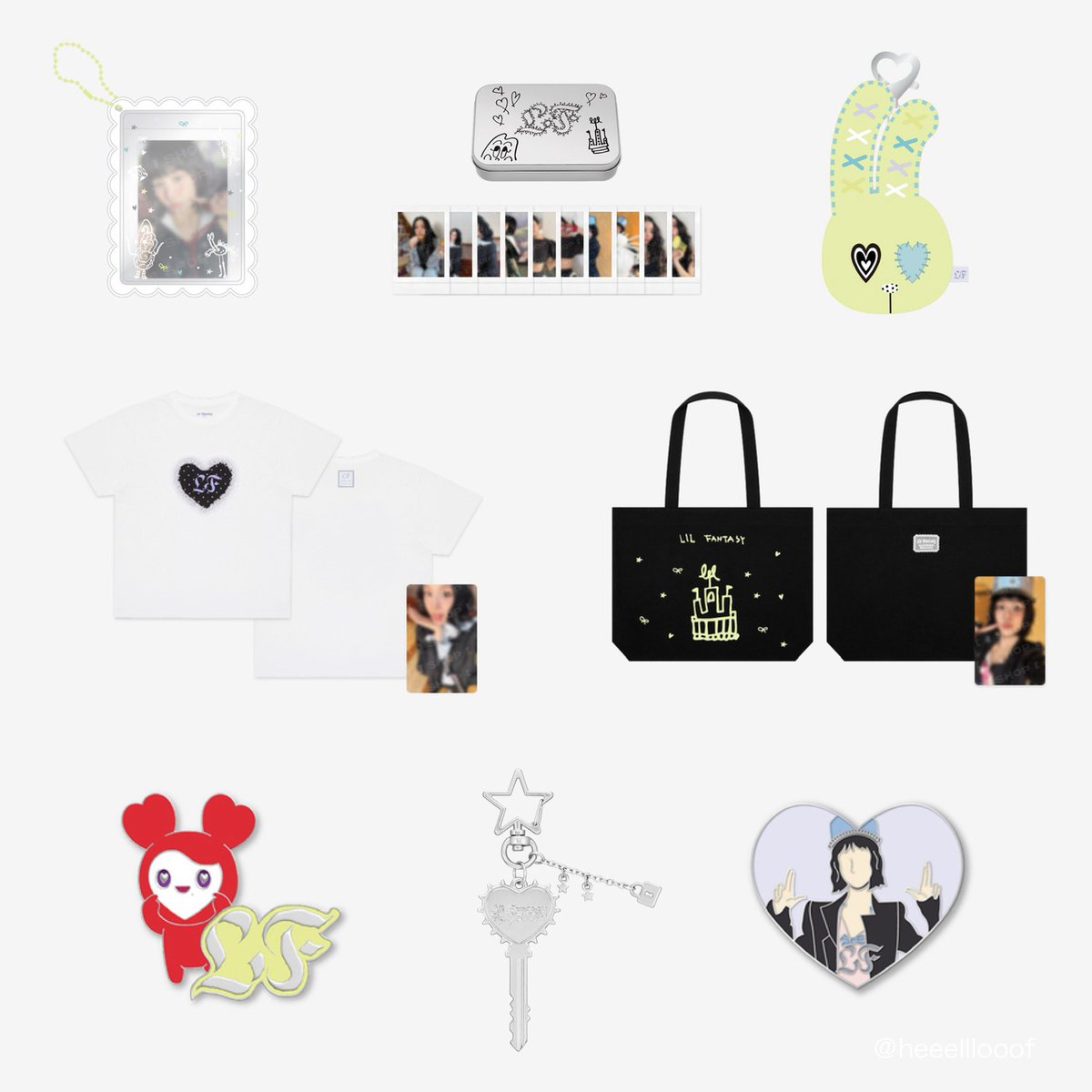CHAEYOUNG 'LIL FANTASY vol.1' Merch🏰 アルバムのグッズ Qoo10にて
