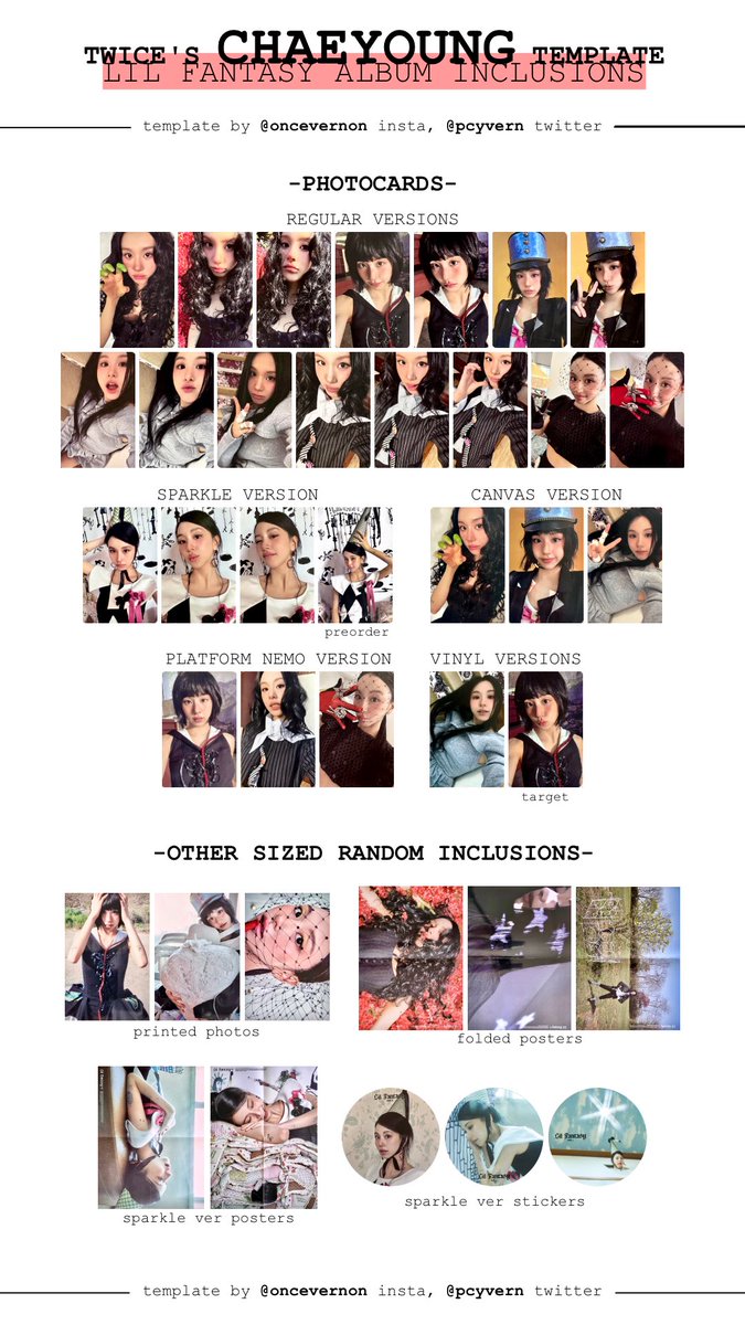 CHAEYOUNG / TWICE LIL FANTASY トレカ一覧 --- 待ってました；；thank