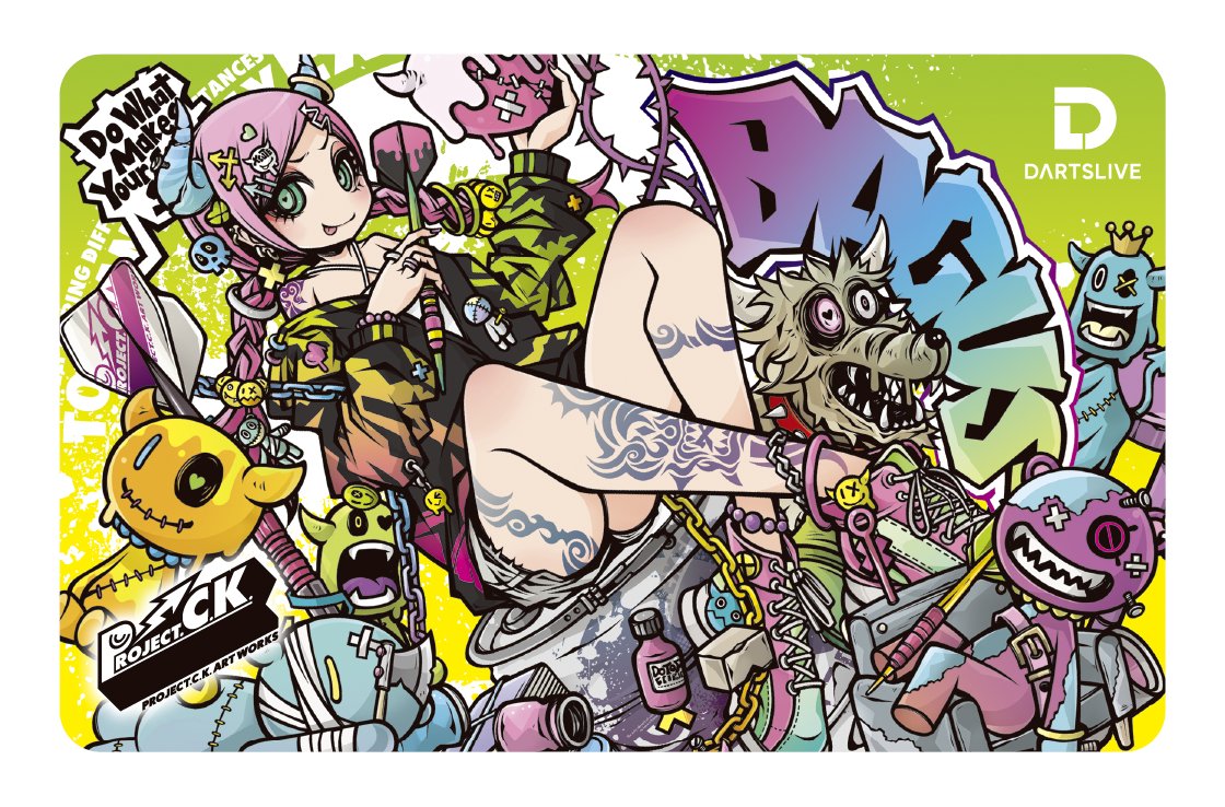 本日9/22(月)よりスタート✨ 「Project.C.K」描き下ろしダーツライブ