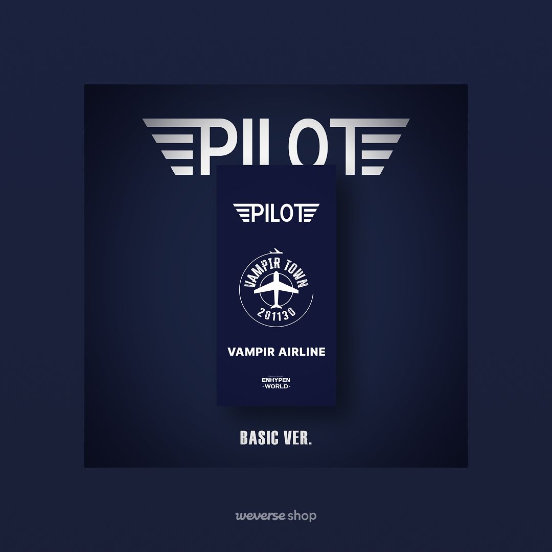 ENHYPEN WORLD COUPON CARD COLLECTION] PILOT BASIC ver. 予約販売