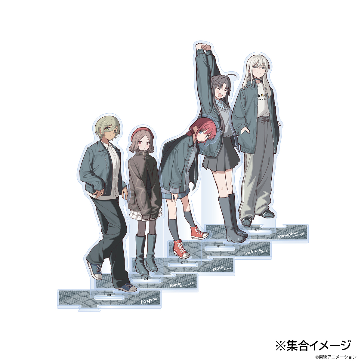 🎈劇場オリジナルグッズ紹介🎈 つながるアクリルスタンド（5種） 各