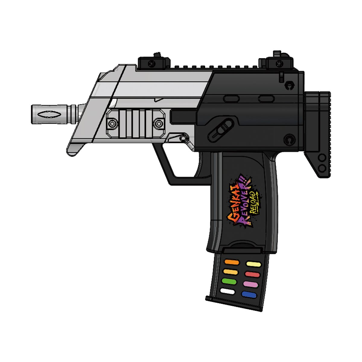 サブマシンガン型ペンライト 税込み4,400円 サブマシンガン型デザイン