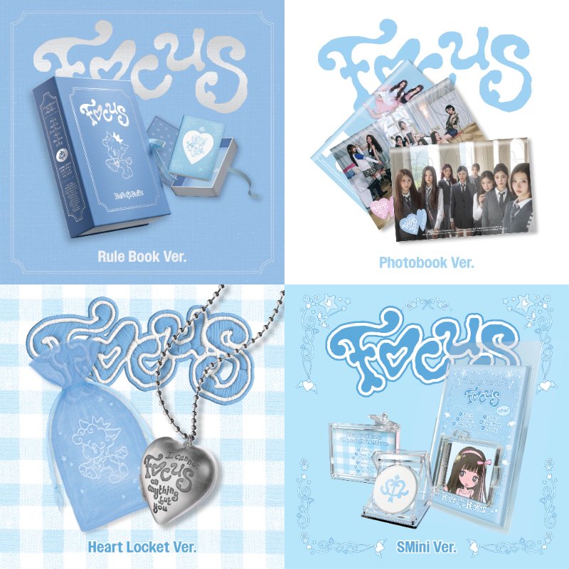 Hearts2Hearts The 1st Mini Album『#FOCUS』 日本限定W特典付きで11