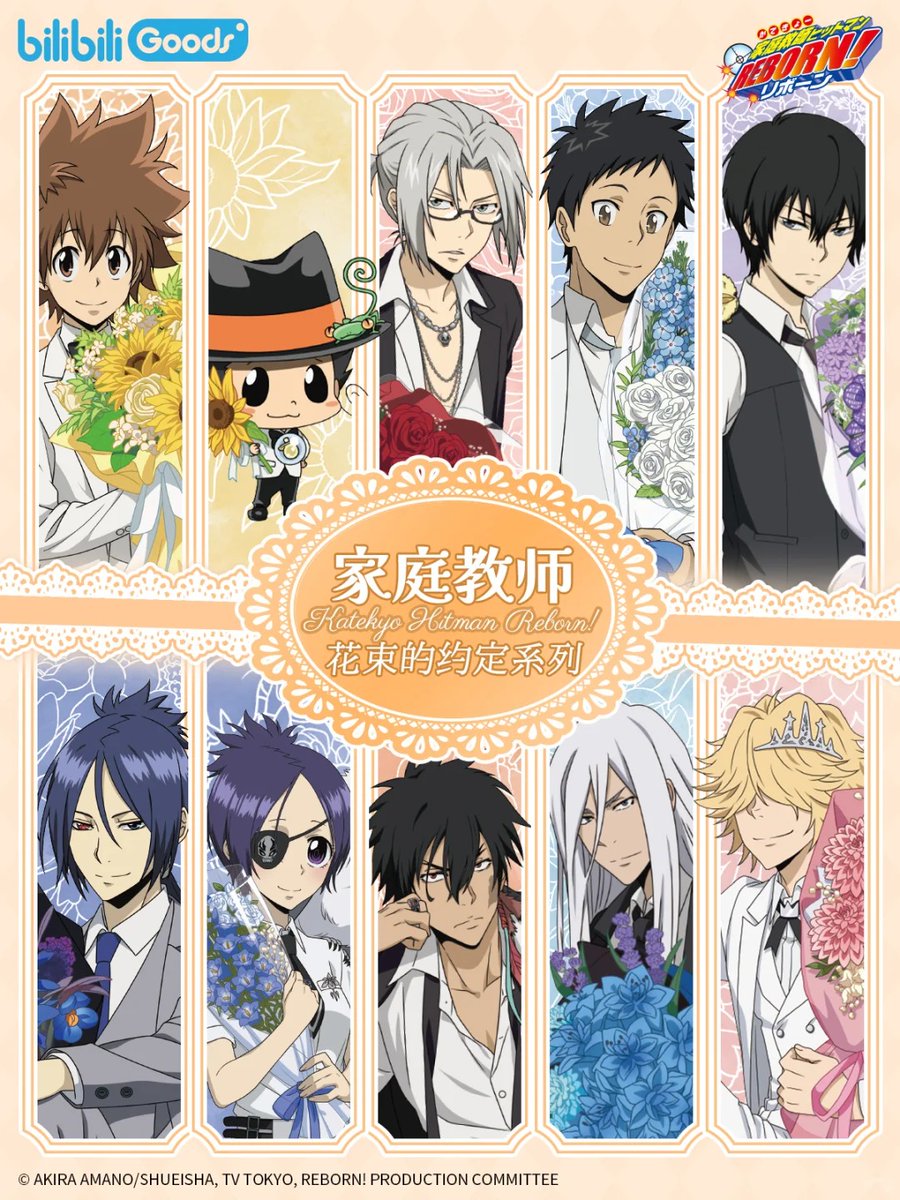 家庭教師ヒットマンREBORN! bilibiliGoods 中国 花束の約束シリーズ