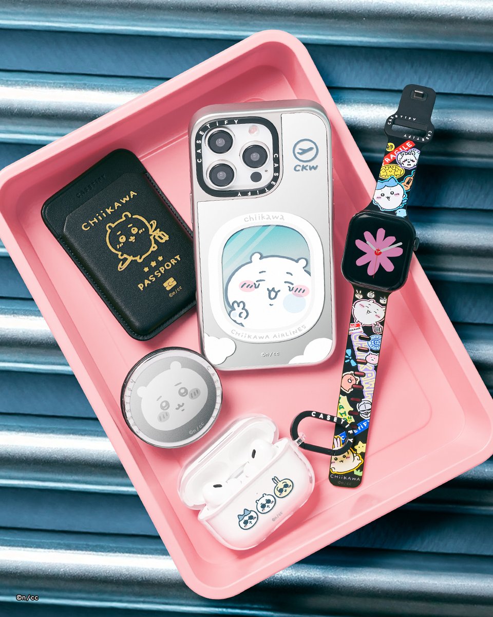 ちいかわ x CASETiFY コレクション、数量限定で販売中！ 愛らしい