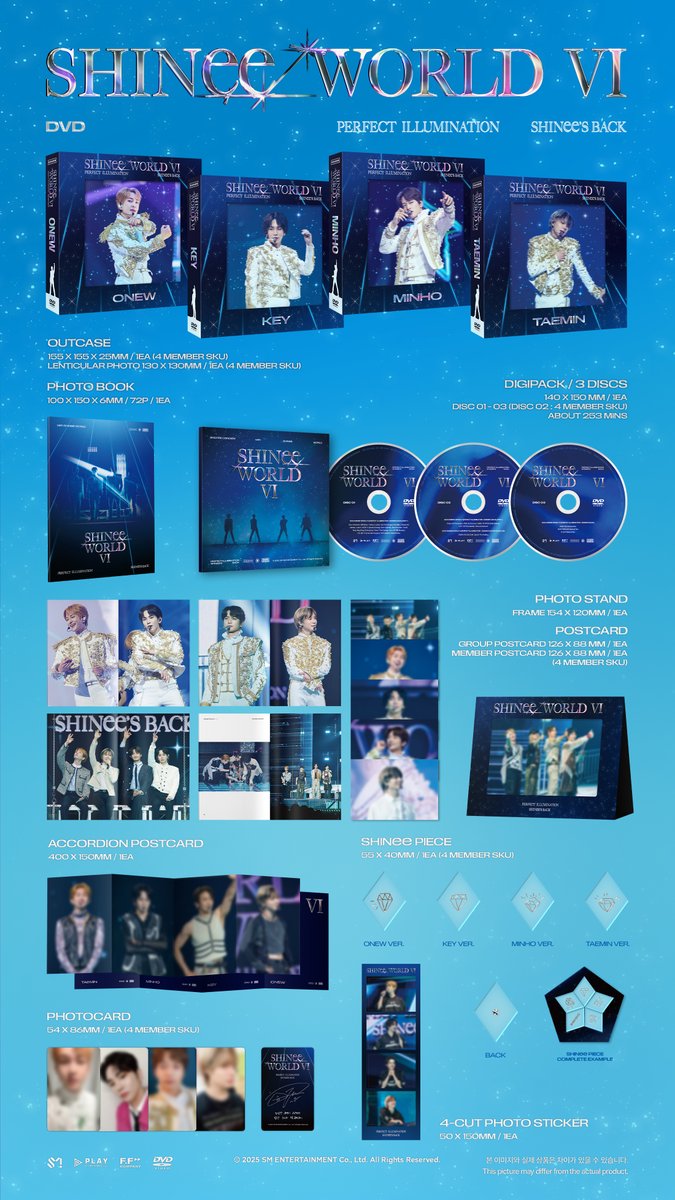 SHINee WORLD VI [PERFECT ILLUMINATION : SHINee'S BACK]」、限定特典
