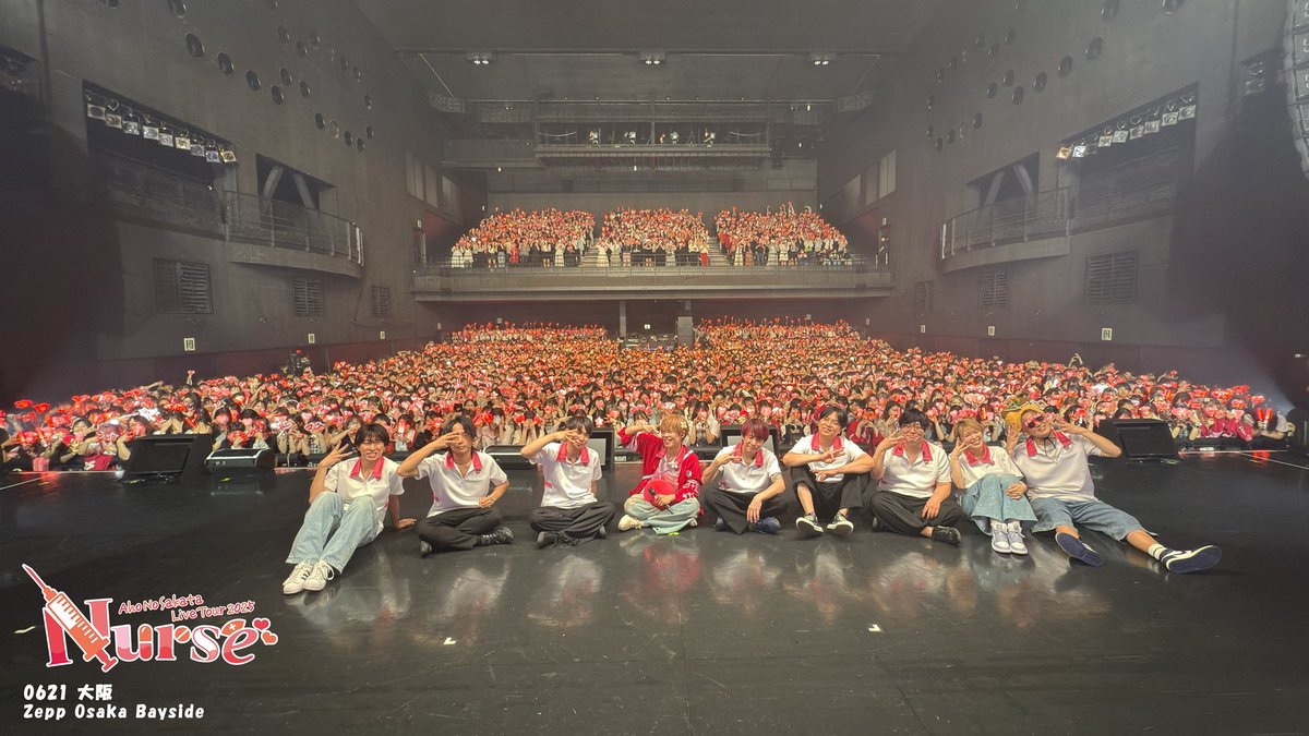 AHO NO SAKATA LIVE TOUR 2025 -Nurse-」 ＠ Zepp Osaka Bayside セミ