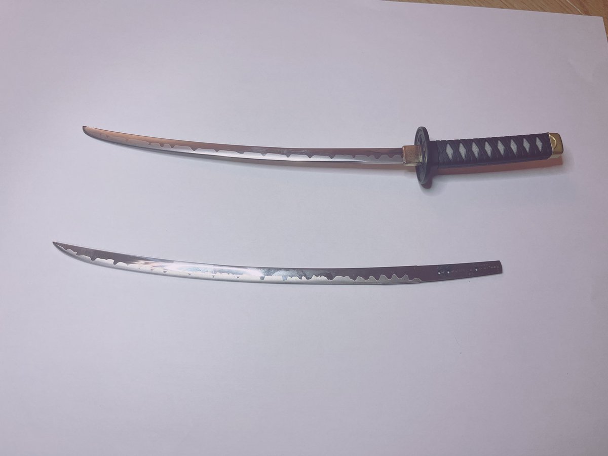 刀剣乱舞ONLINEコラボの「山姥切長義」ペーパーナイフと、徳川美術館の