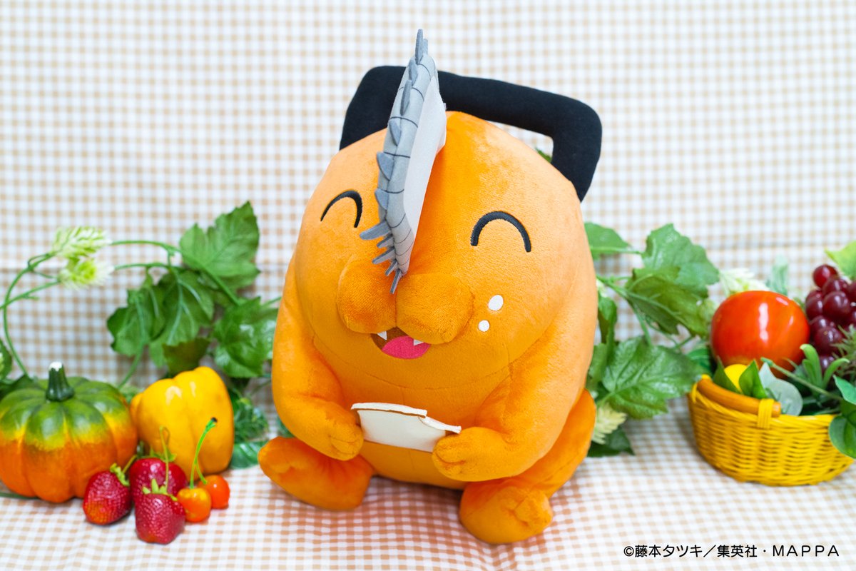 💥発売中商品紹介💥 【チェンソーマン ポチタもぐもぐ超BIGぬいぐるみ