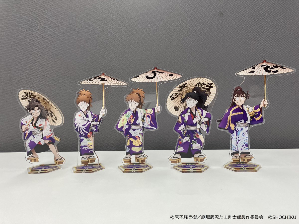 劇場版 忍たま乱太郎」×極楽湯・RAKU SPAコラボキャンペーン“かぶく