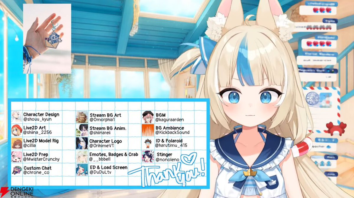 話題のVTuber・“サバちゃん”こと“Sameko Saba”さんがデビュー。初配信