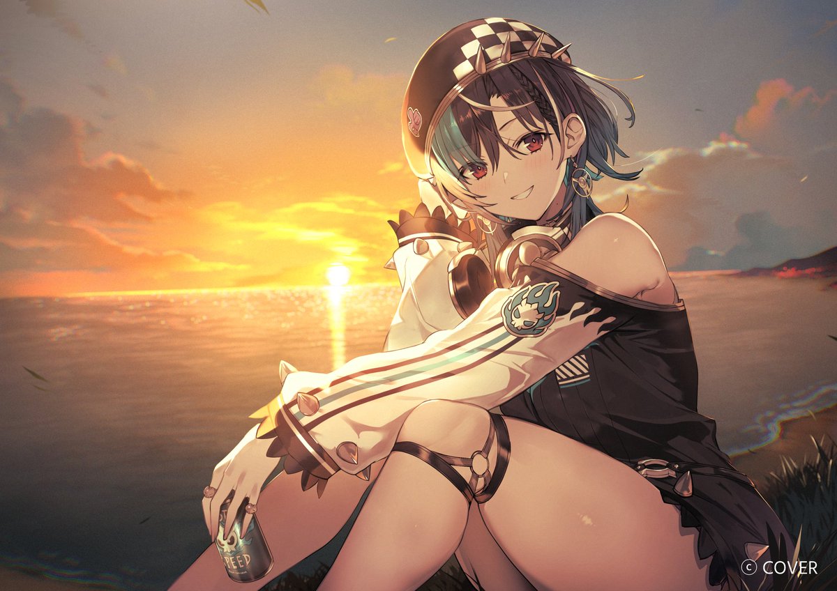 輪堂千速さんの誕生日記念2025イラストを描かせてもらいました！お誕生