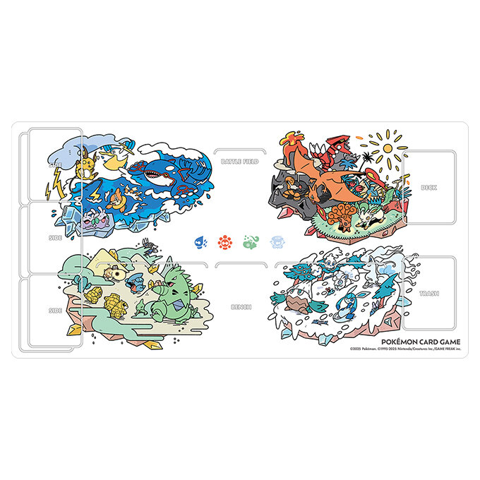 デッキシールド OTENKI TEAM あめふらし ・ラバープレイマット OTENKI