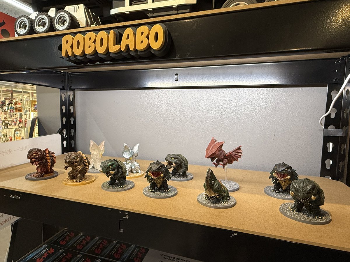 昨日の #ワンフェス でも販売されていたエッグモン #ガメラ 大進撃