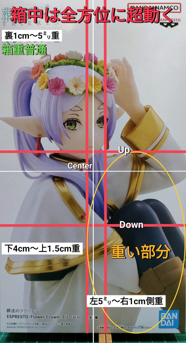 重心情報 葬送のフリーレン ESPRESTO Flower Crown フリーレン