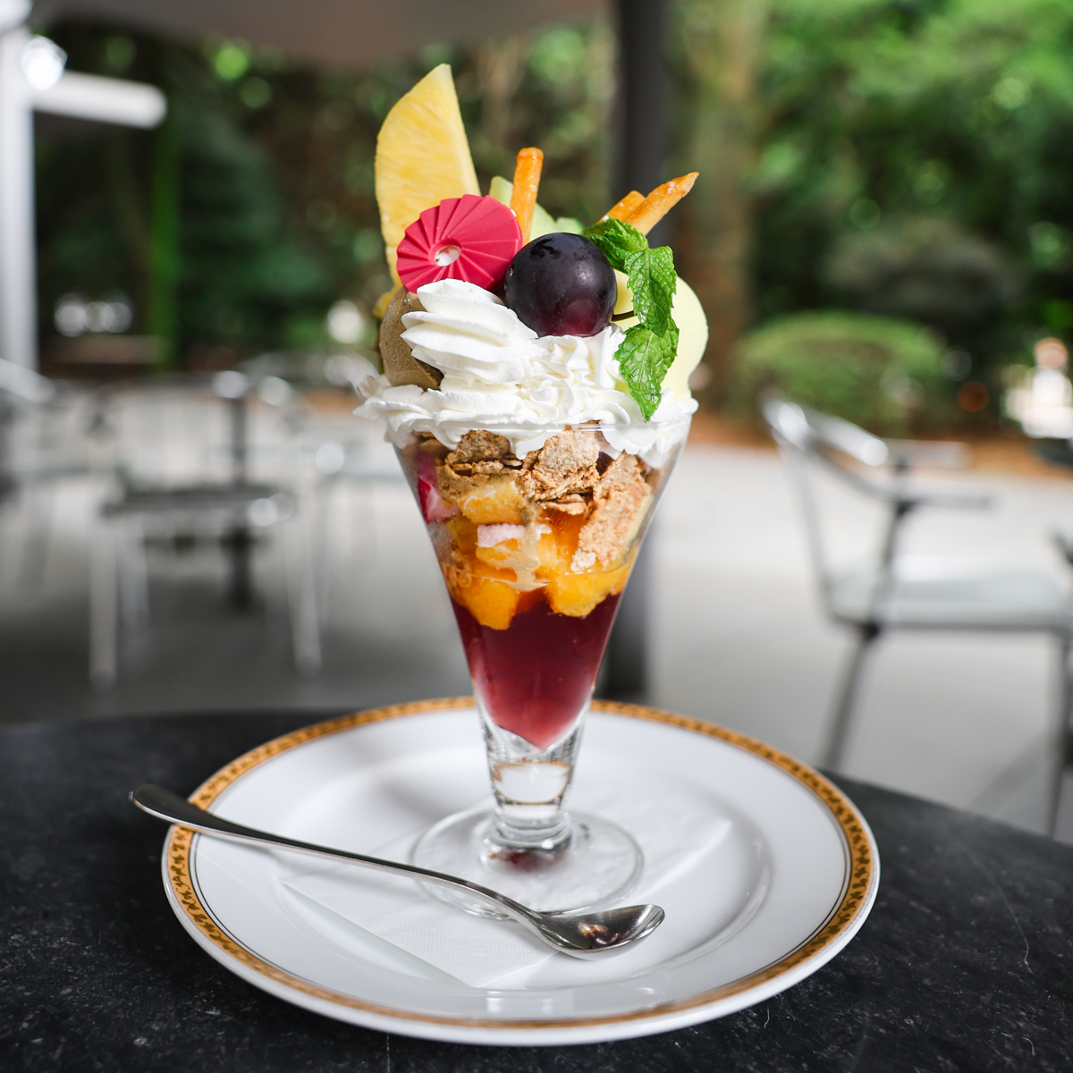 法隆寺宝物館1階ホテルオークラ ガーデンテラスでは、特別展「江戸