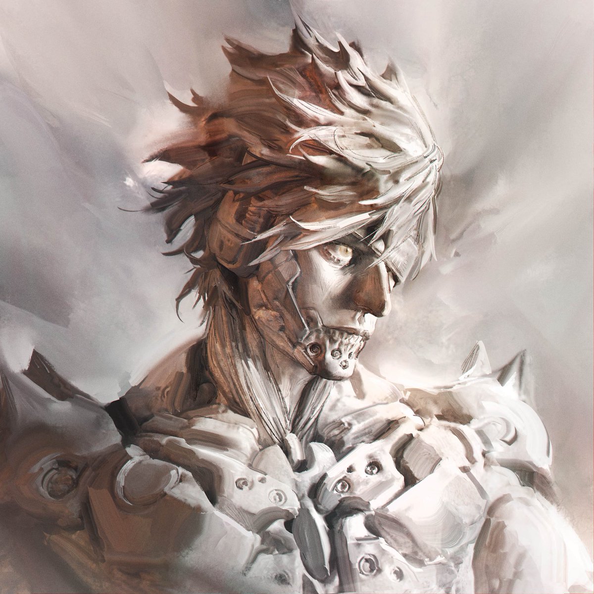 雷電を立体化しました⚡️ RAIDEN 1/6 この夏、ワンフェスに参加します