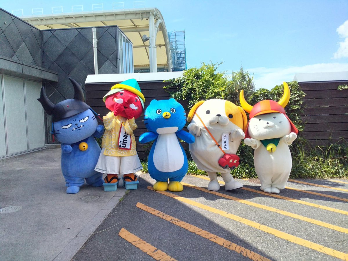 本日、ひこにゃんは多賀サービスエリアで開催された「名神高速道路全通