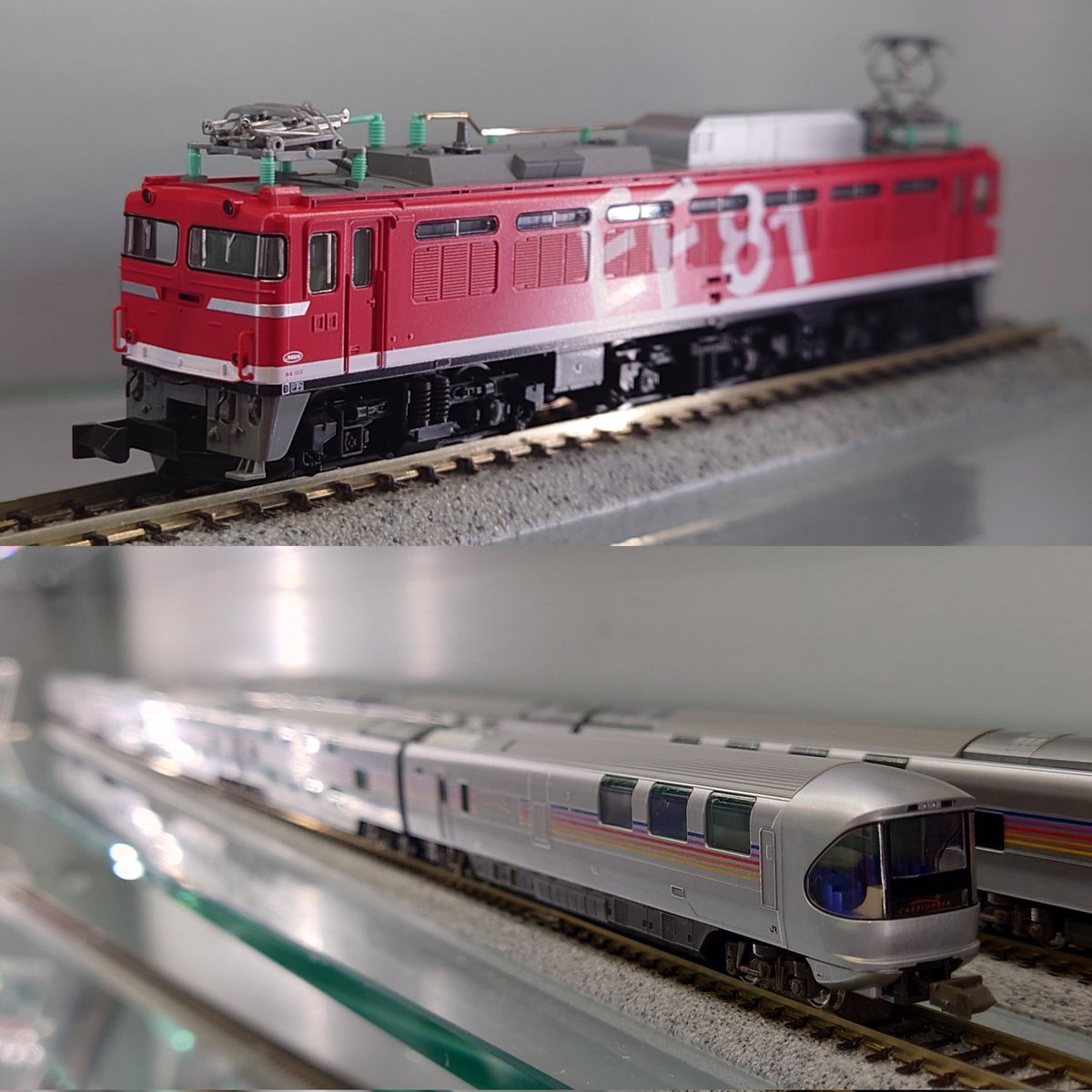 KATO カシオペアクルーズ EF81 レインボー 室内灯込み フルセット Nゲージ】KATO EF81-95+E26系カシオペアクルーズ 開封動画 - YouTube