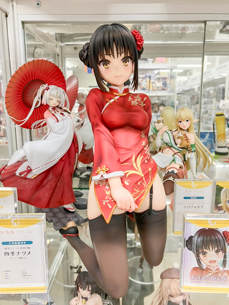 喫茶ステラと死神の蝶「四季ナツメ」チャイナ服Ver. 1/3.5 完成品