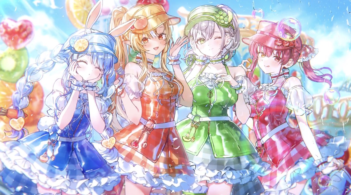 ✨本日開始！／ 👯‍♀️⚔️🔥🏴‍☠️#ホロライブ3期生 ユニット