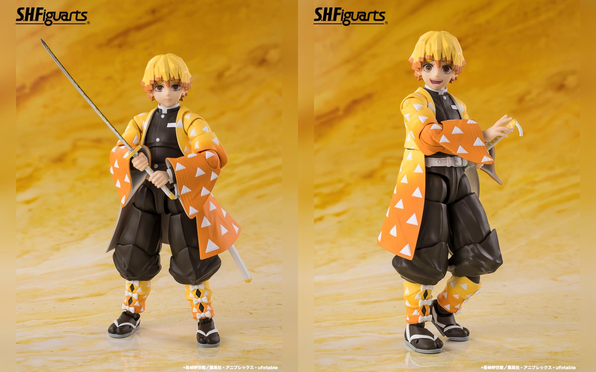 今週の新商品】 「S.H.Figuarts 我妻善逸」が一般店頭にて8月8日(金)新