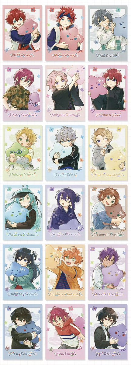 あんスタ 中国 童心珍藏 ポラロイド 8月17日より中国公式オフライン