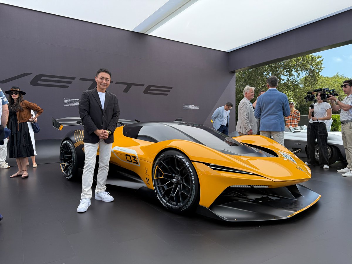 The Corvette CX.R Vision Gran Turismo has been unveiled