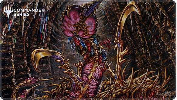 未使用】MTG SecretLair スリヴァーの首領 プレイマット サインド 未