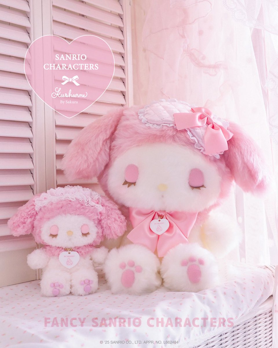 FANCY SANRIO CHRACTERS × Kushurme ♡コラボぬいぐるみのご紹介