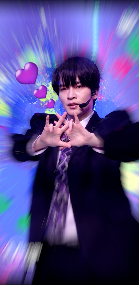 才能解き放つ CHARISMAX😎 (色気爆発すぎて光線が出てるふっかさん