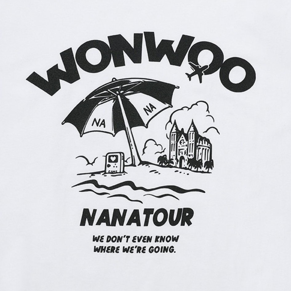 Wonwoo Nanatour T-shirt design