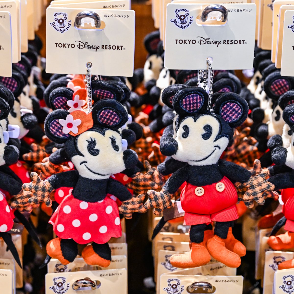 ハンドクラフト風！ 東京ディズニーリゾート ミッキー・ミニー