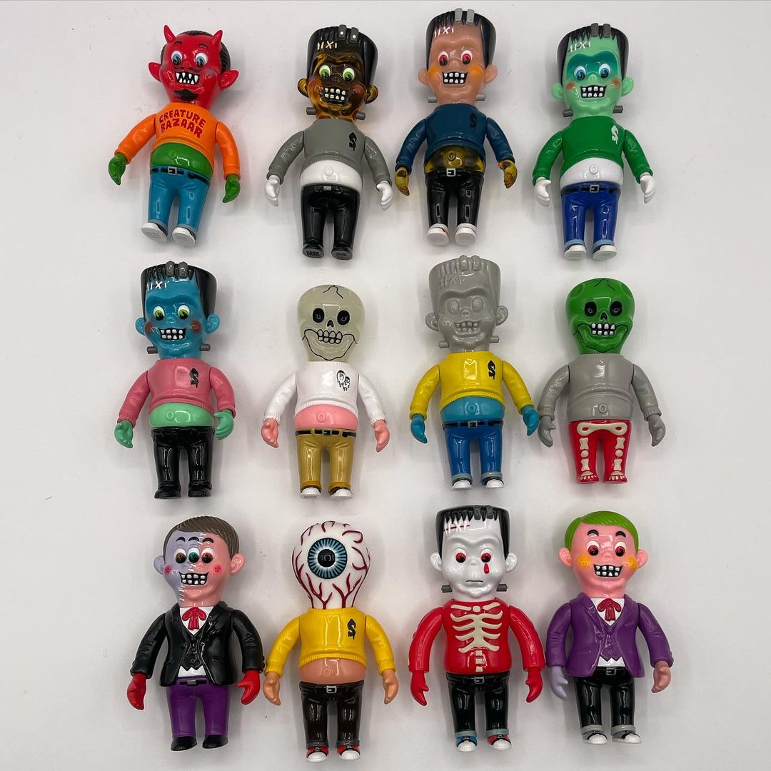 toynews: #How2Work's #HeadlockStudio Monster World Mini Figure
