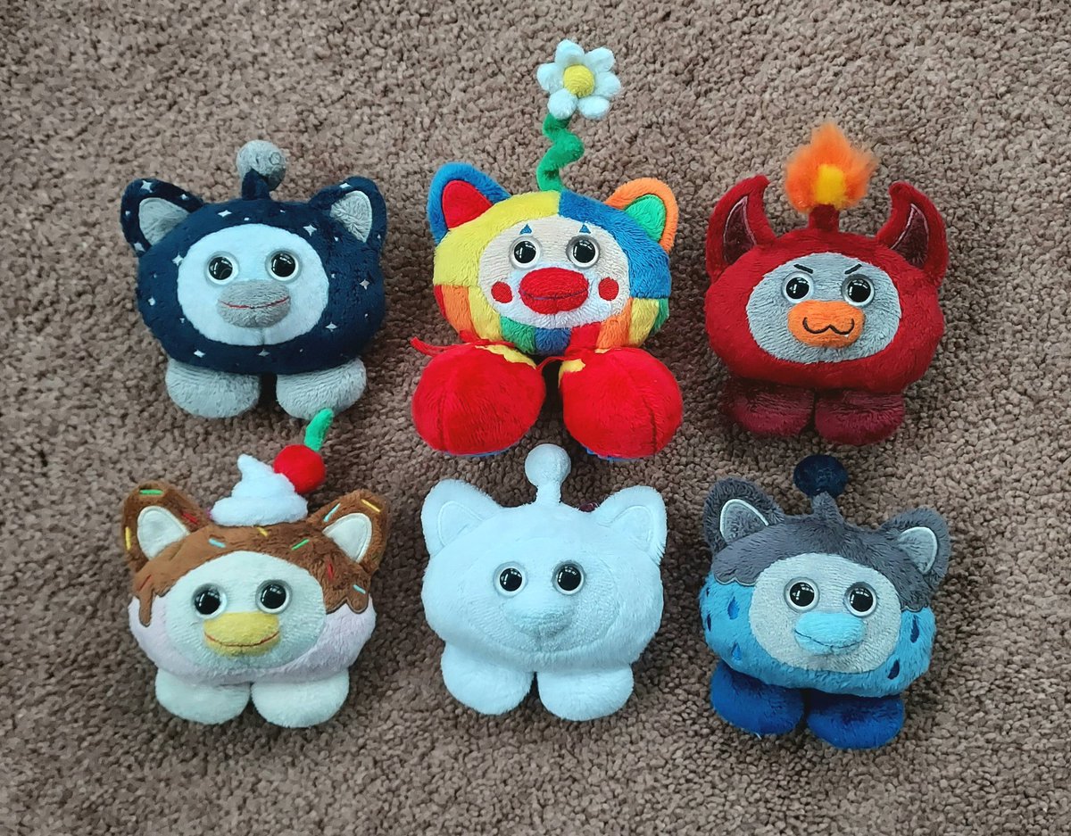 Ouioui Series S(hark) Fan-made ouiouis! StarryNight, Clown (secret