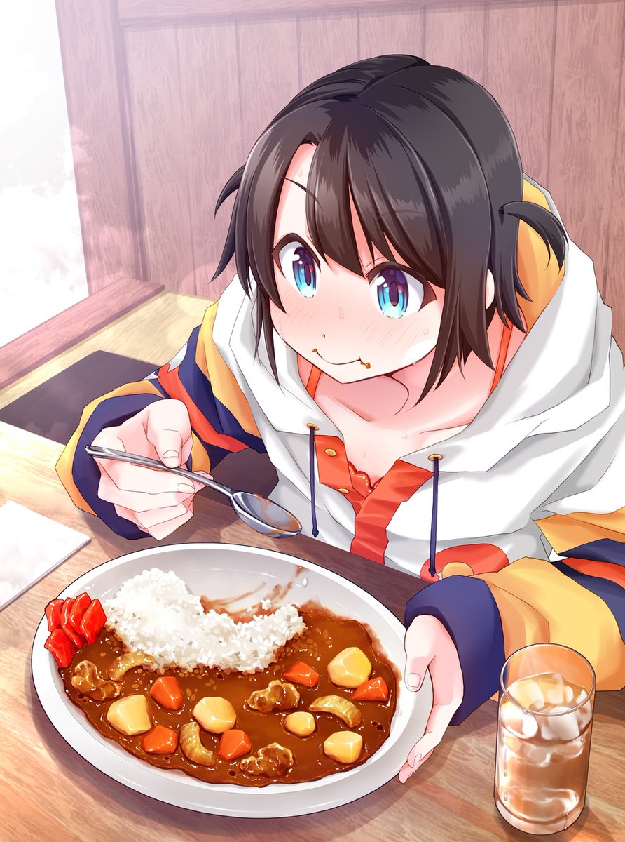 大空スバル と カレーライス No.44 #プロテインザスバル