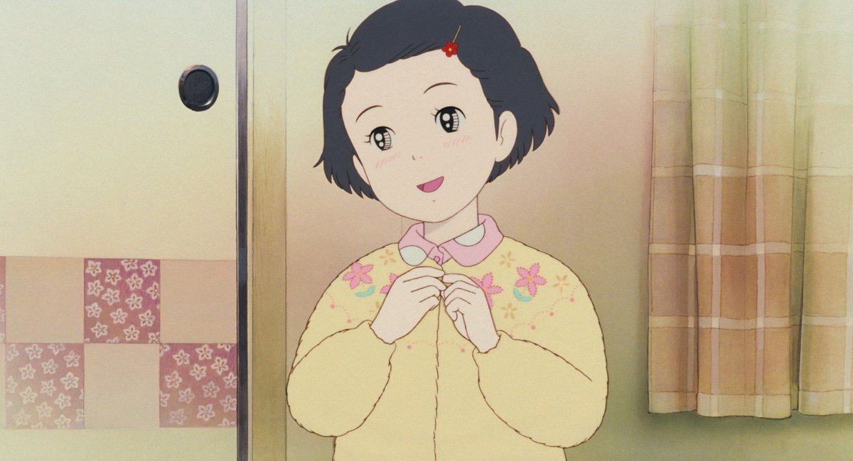 ◎本日、2月22日は『おもひでぽろぽろ』の岡島タエ子の誕生日です