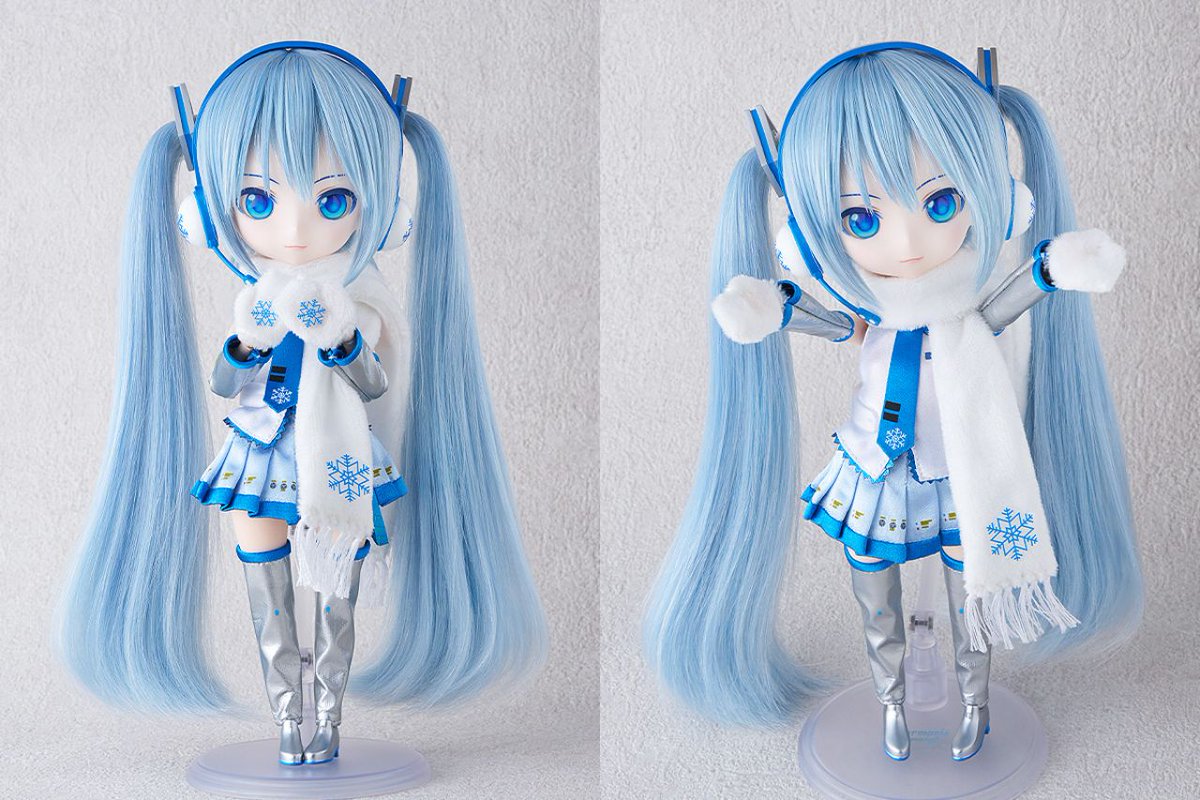 雪ミク』がドールで登場！／ ❄️┈┈┈┈┈┈┈┈ Harmonia humming