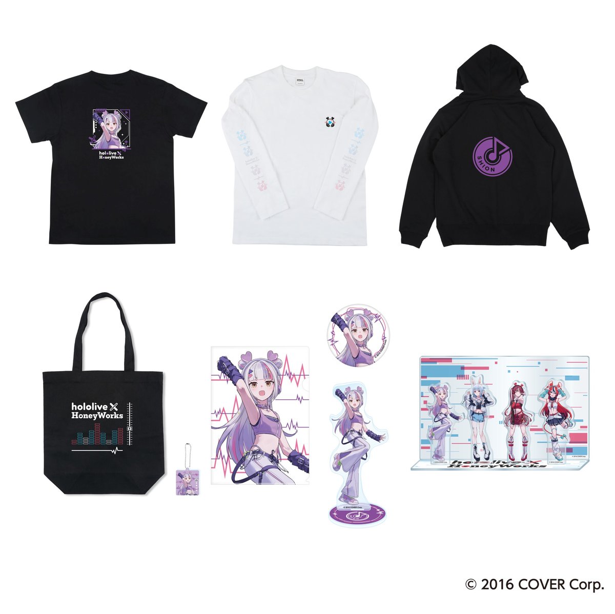 📢お知らせ『hololive ×HoneyWorks』× ZOZOTOWN コラボグッズが受注