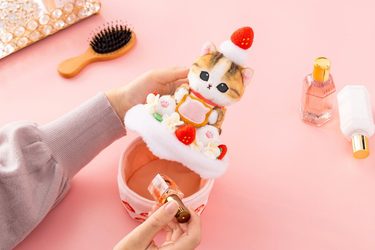 3月8日発売 新グッズのお知らせ】 「もふもふストア 小物入れにもなる