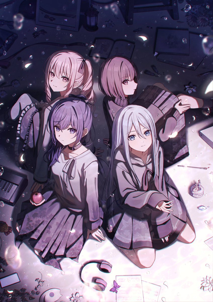 暁山瑞希 ,朝比奈まふゆ ,東雲絵名 ,宵崎奏 「手を伸ばした