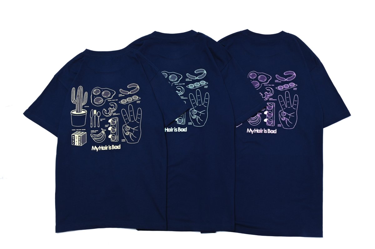 3.5(火)Zepp Fukuokaから販売開始！ 【三燦燦Tシャツ(会場限定カラー