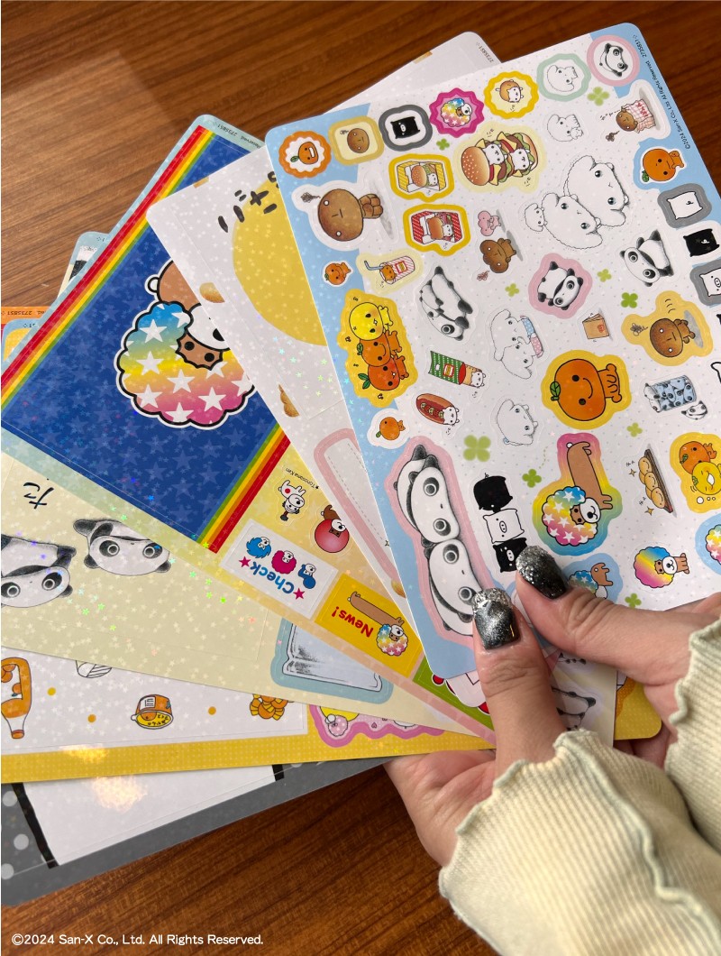 ジャンボカードダス/フラットガシャポン】 ジャンボシールダス San-x