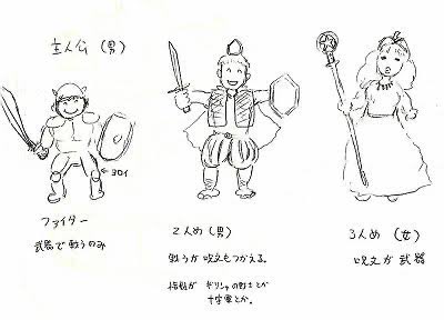 堀井雄二さんが書いたドラクエⅡの主人公のラフ画が、鳥山明さんがプロ